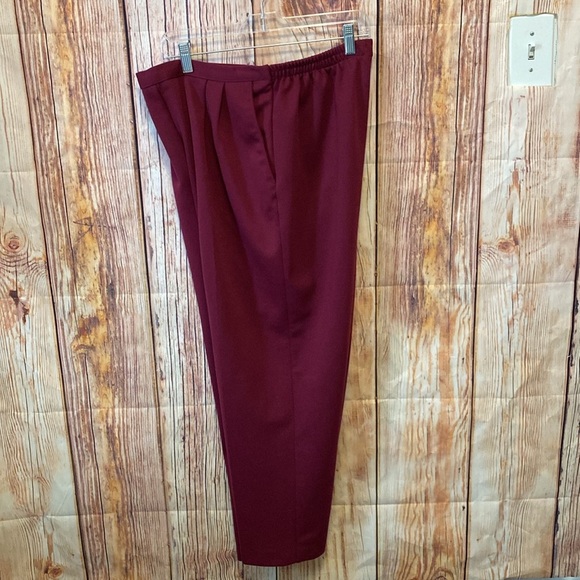 Women's Company Collections Women's Size 16 Purple Trousers & Elastic back Waist - Picture 3 of 10